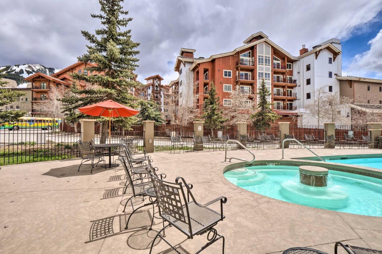 Idyllic Grand Lodge Condo Steps To The Cb Lifts! Mount Crested Butte Buitenkant foto