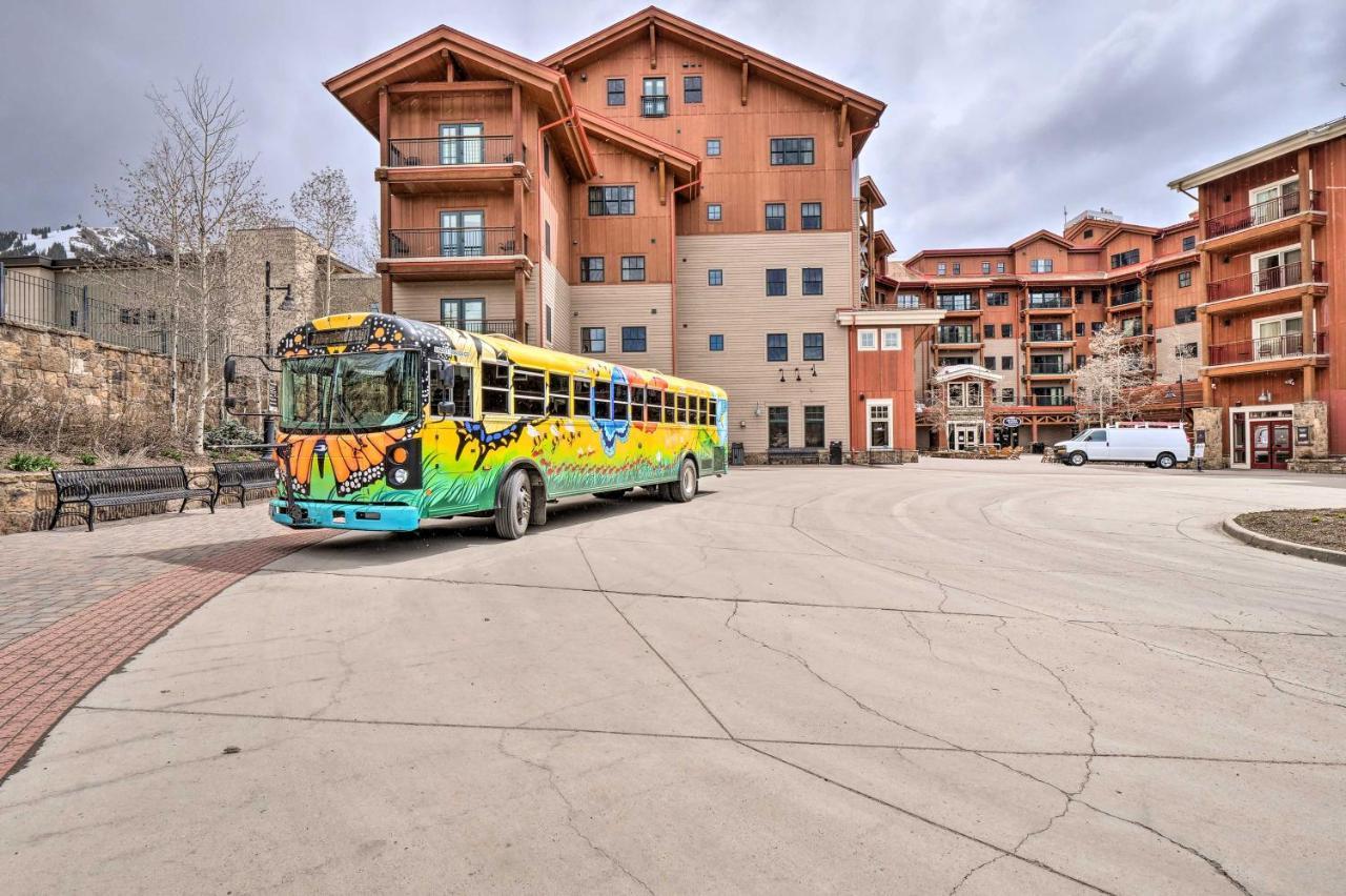 Idyllic Grand Lodge Condo Steps To The Cb Lifts! Mount Crested Butte Buitenkant foto